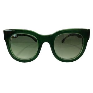 Quadrado Gatinho Verde Haste Tartaruga