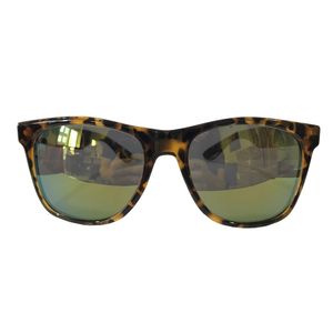 Masculino Sport Tartaruga Lente Verde Espelhada