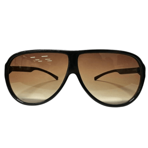 Masck Preto Lente Marrom Degradê